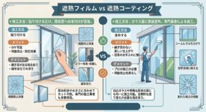 Heat-blocking film vs. heat-blocking coating
