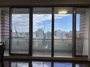 suita city mirror film window bridge