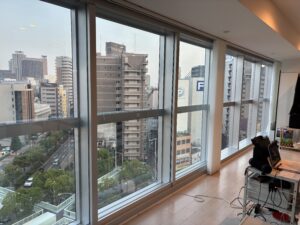 kobe city heat shield film Example of construction