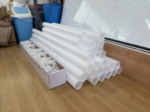 plastic roll core